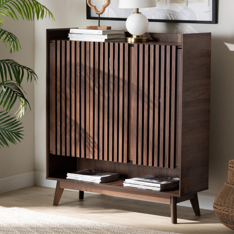 Corrigan Studio Baxton Studio Mid Century Modern Walnut Brown